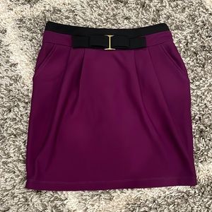 Zara skirt Aubergine size S